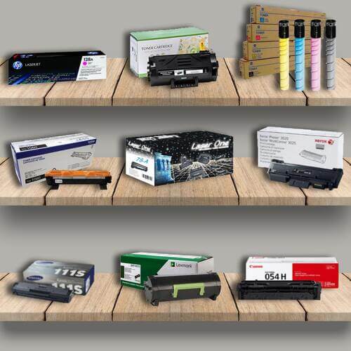 Para impresoras, fotocopiadoras y multifunciones láser, color y
                b&n.